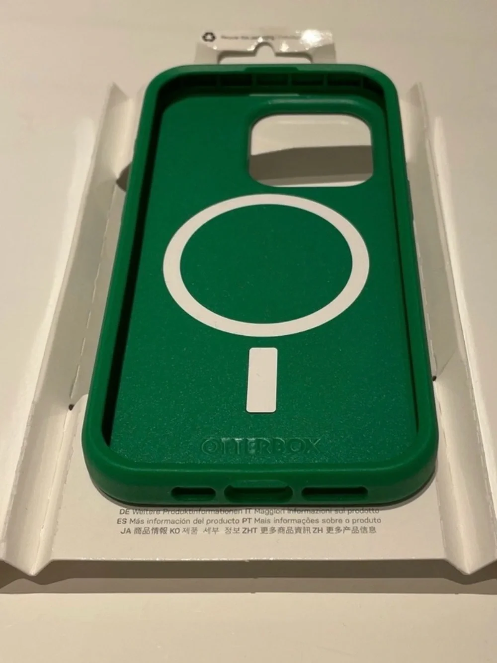 Otterbox iPhone 15 Symmetry Series Green Case - Ultra Slim & MagSafe